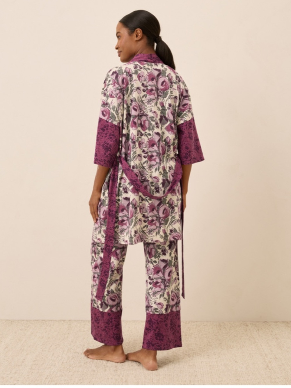 Pact Organic Staycation Short Robe - Picture 12 of 14